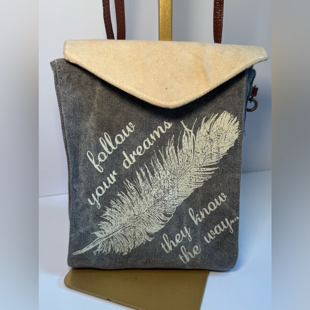Primitives by Kathy canvas crossbody bag